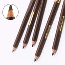 Eyebrow Pencil with Brow Brush 5pcs Pinkiou Waterproof Durable Liner Double-headed Makeup Brow Stylist Longlasting Microblading Pen Kit For Marking Outlining Eye Brow Liners 5 Colors Per Set Pinkiou Store