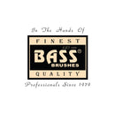 Bass Brushes | Grooming Comb | Premium Bamboo Teeth and Handle | Wide Tooth/Fine Tooth Combination | Dark Finish | Model W3 - DB Bass Brushes