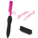 Electric Hot Comb for Wigs,Hot Comb Electric, Straightening Comb,Pink Hot Comb, Plug in Hot Comb,Hot Comb Hair Straightener for Black Hair,Hot Hair Comb for Hair LEEONS