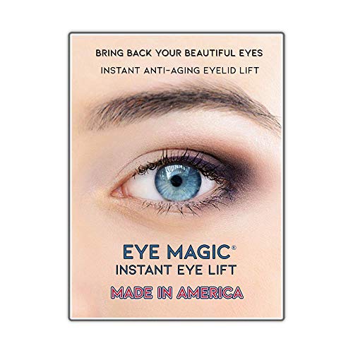 Eye Magic Premium Instant Eyelid Lift (S/M Refill). Made in America - Lifts and Defines Droopy, Sagging, Upper Eyelids Eye Magic