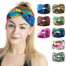 Headbands for Women, Bohemian Style Yoga Elastic Headwraps Head Wrap Hair Band 8 Pack (Style-3) ZUOSIVNAT