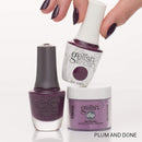 Gelish Plum And Done Soak-Off Gel Polish, 0.5 oz. Gelish