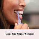 Clear Aligner Removal Tool for Invisalign Removable Braces by The Pultool (Blue) The Pultool