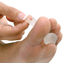 NatraCure Gel Hammer Toe Crest Pads (Left/Right) - 1 Pair – (Toe Straightening Cushion, For Mallet Toes and Overlapping Toes) - 3035-M CAT NatraCure