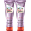 L'Oreal Paris EverPure Frizz Defy Shampoo and Conditioner Kit for Color-Treated Hair, 8.5 Ounce Each (Set of 2) L'Oreal Paris