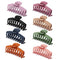 8 Pcs Hair Clips Large Claw Hair Clips for Thick Hair No Slip, Strong Hold Big Hair Claw Banana Hair Claw Clips for Women and Girls Hair Accessories Gifts Yanwenx