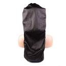 Sent Hair Extra Long Satin Hair Bonnet for Women Double Layer Night Sleeping Cap for Braids,Curly,Long Hair- Soft Elastic Band,Black sent hair