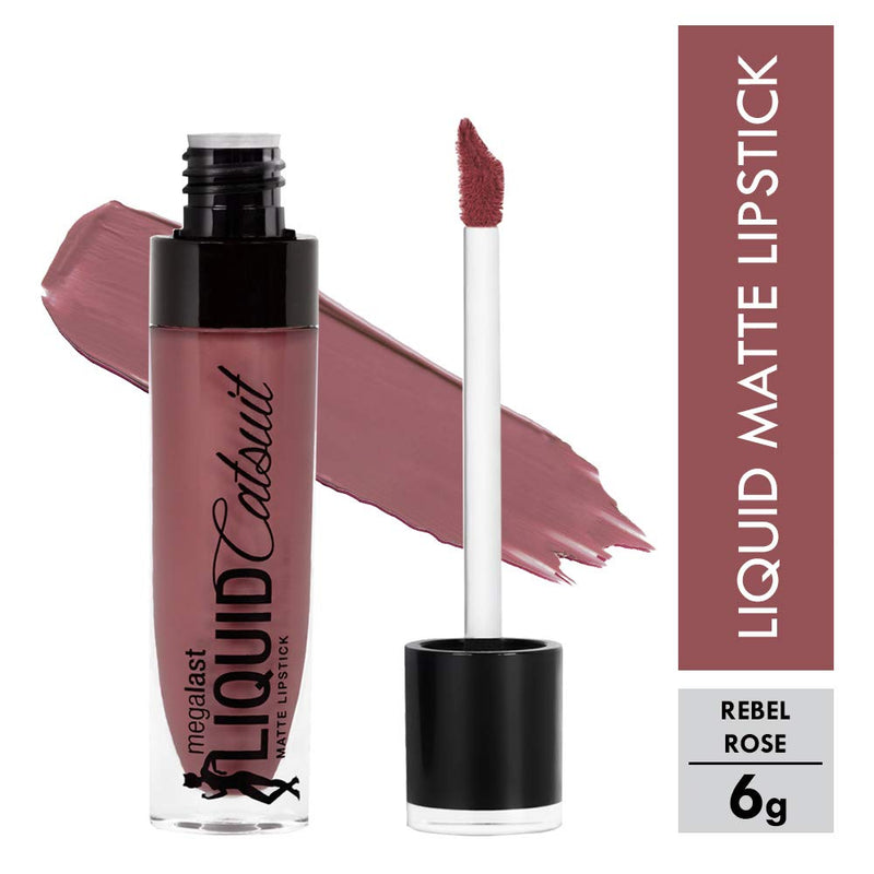 wet n wild Megalast Liquid Catsuit Lipstick, Rebel Rose, 6 Gram (3 pack) Wet n Wild