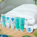 Bergman Kelly Round Hotel Soap Bars, Shampoo & Conditioner 3-Piece Set (1 oz each, 150 pc, Nature Fresh), Delight Your Guests with Refreshing & Soothing Mini Travel Toiletries & Bulk Amenities Infinity Warehouse