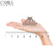 Camila Paris CP2906 French Hair Clips for Women, Girls Hair Claw Clips Jaw Fashion Durable and Styling Hair Accessories for Women, Strong Hold No Slip Grip, Made in France. 2 inch Amber Camila