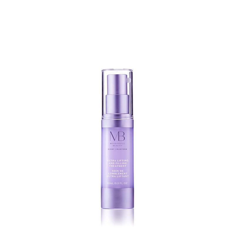 Meaningful Beauty Crème De Serum, Melon Extract Night Moisturizer + Skin Softening Cleanser + Pore Refining Toner + Ultra Lifting & Filling Treatment Melon Extract Day Serum, white Meaningful Beauty