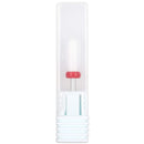 PANA Professional 3/32" Shank Size - Flat Top Small Barrel White Ceramic Bit Fine Grit - Nail Drill Bit for Dremel Machine PANA