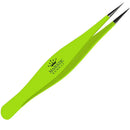 Fine Point Tweezers for Women and Men – Splinter, Ticks, Facial or Chin Hair, Brow and Ingrown Hair Removal – Sharp, Needle Nose, Stainless Steel, Surgical Tweezers Precision Pluckers Majestic Bombay Majestic Bombay