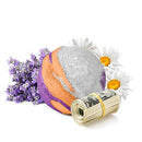 Cash Money Bath Bombs | Jumbo Size 7.5oz | $2-$2500 Inside | Guaranteed Rare $2 Bill | Large Mystery Surprise Gift | (Lavender and Chamomile) JEWELRY CANDLES JC A HIDDEN JEWEL INSIDE EVERY CANDLE