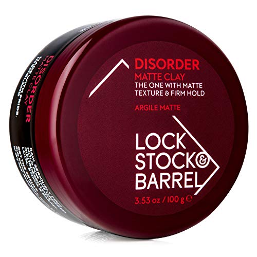 Lock Stock & Barrel Disorder Matte Clay For Men 100 g Lock Stock & Barrel