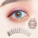 Dorisue Natural false Lashes Brown Eyelashes 3D Light Color Look Real False Eyelashes Short Handmade lashes wispies Natural False Eyelashes Eye Makeup Fake Eyelashes 4 Pairs eyelashes pack Dorisue Store