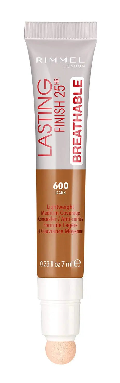 Rimmel Lasting Finish Breathable Concealer, Dark, 0.23 Fl Oz, Pack of 2 Rimmel Store