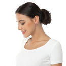Bella Hair Messy Bun Scrunchie Human Hair Piece, Elastic Chignon Extension for Women Instant Hair Up-do (