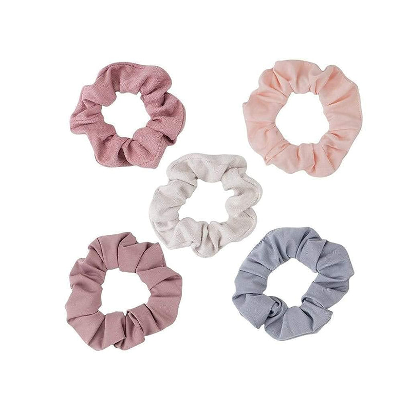 Kitsch Soft Matte Suede Scrunchies for Hair, and Soft Microfiber Towel Hair Scrunchies for Frizz Free, Heatless Hair Drying, Great for All Hair Types, Scrunchies Bundle Kitsch