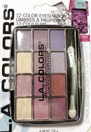 L.A. Colors Expressions, 12 Color Eyeshadow, BEP420 Chic, 0.49 Oz Voronajj