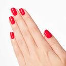 OPI Infinite Shine 2 Long-Wear Lacquer, We Seafood and Eat It, Red Long-Lasting Nail Polish, Lisbon Collection, 0.5 fl oz OPI