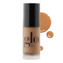 Glo Skin Beauty Luminous Liquid Mineral Foundation Makeup with SPF 18 (Café) - Improves Uneven Skin Tone, Smooths & Corrects Imperfections, Sheer to Medium Coverage, Dewy Finish Infinity Warehouse