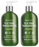 Roycederm Tea Tree Antifungal Scalp Care Set – Pre-Shampoo Scrub + Tea Tree Antifungal Shampoo + Hydrating Conditioner – Itchy & Dry Scalp Relief, Dandruff & Folliculitis Treatment Infinity Warehouse
