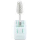PANA Nail Carbide Volcano Bit - Two Way Rotate use for Both Left and Right Handed - Fast remove Acrylic or Hard Gel - 3/32" Shank - Manicure, Nail Art, Drill Machine (Coarse, Silver) PANA