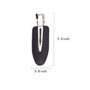 Conpru 12 pieces No Bend Hair Clips, No Crease Hair Clips, Makeup No Bend Hair Clips for Hair Styling and Makeup Application Conpru