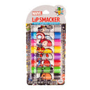 Lip Smacker Marvel Avenger Flavored Lip Balm Party Pack 8 Count, Super Hero, Spirderman, Iron Man, Captain America, Clear, For Kids Lip Smacker