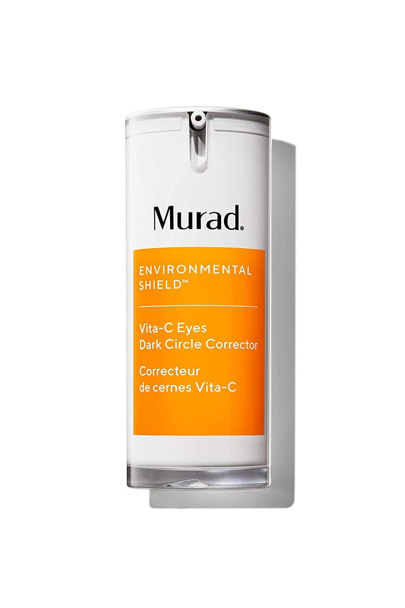Murad Environmental Shield Vita-C Eyes Dark Circle Corrector - Dark Circle Eye Treatment - Gold Stabilized Vitamin C Skin Care Eye Serum - Anti-Aging Under Eye Cream for Dark Circles, 0.5 Fl Oz Murad
