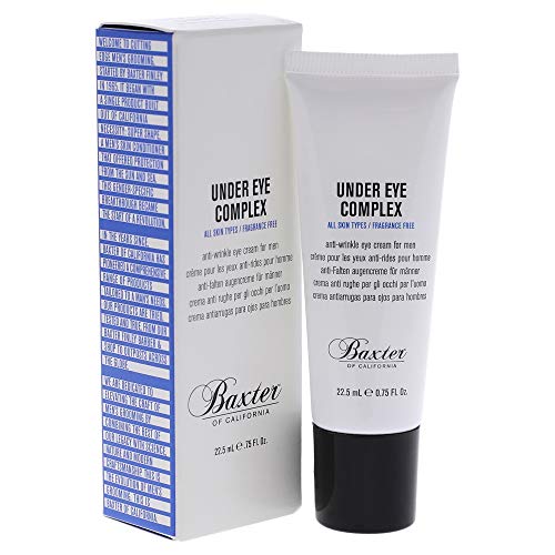 Baxter of California Under Eye Cream for Men | Depuffing and Line Reducing | Unscented | 0.75 fl oz Baxter of California