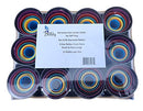 Kleravitex Hair Curlers Roller Set/Set of 96 Stackable Rollers / 8 Size Rollers From Extra Small to Extra Large / 12 Rollers per Size - Hairdressing Curlers for Women - Curling Styling Tool Kleravitex