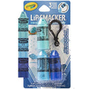 Lip Smacker Crayola Crayon Stackable Flavored Clear Lip Balm, Blue Lip Smacker