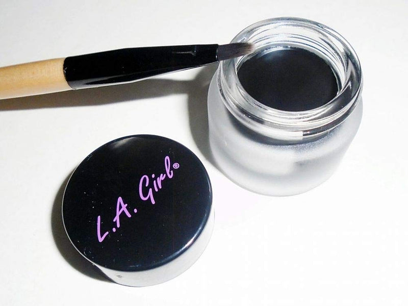 L.A. Girl Gel Liner Kit - Very Black, 0.10 Ounce L.A. Girl