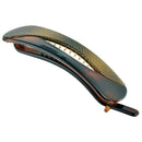 Camila Paris CP2676 French Hair Barrette Clip for Girls Metal Free Closure, Tortoise and Gold, Strong Hold Grip Hair Clips for Women, No Slip Durable Styling Girls Hair Accessories, Made in France Camila