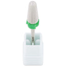 PANA Nail Carbide 5 in 1 Bit - Two Way Rotate use for Both Left and Right Handed - Fast remove Acrylic or Hard Gel - 3/32" Shank - Manicure, Nail Art, Drill Machine (Coarse - C, Silver) PANA