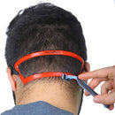 Revo Neck - Neckline Shaving Template Guide - Edge Up your Straight Neck Hairline - One Size Fits All Haircut Grooming Kit - Styling Tool - Use W/Clippers or Trimmer - Barber Supplies Set - Stencil RevoBeard