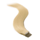 40 Pieces 100g Tape in Human Hair Extensions Strawberry Blonde 12''-24'' Double Side Tape Seamless Skin Weft Rooted Natural Hair Extensions 40pcs Long Straight Silky (20 inch,