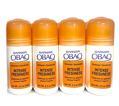 Garnier OBAO for Women, 48 Hour Roll on Deodorant & Antiperspirant, 65 g each by Garnier OBOA Garnier OBOA
