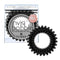 invisibobble Power Traceless Spiral Hair Ties - Pack of 3 True Black - Strong Elastic Grip Coil Hair Accessories for Active Women - No Kink, Non Soaking - Gentle for Girls Teens and Thick Hair invisibobble