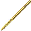 Premium PANA 3/32" Cuticle Clean Nail Carbide Bit for Professional, Nail Salon, Nail Trimmer, Under Nail Cleaner, Electric Drill Machine, Manicure Tools (Gold-UNC, Extra Fine) PANA