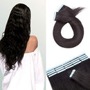 24 Inch Remy Tape in Human Hair Extensions 40pcs 100g