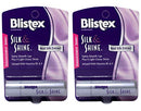 Blistex Silk & Shine Lip Moisturizer 0.13 oz Pack of 2 Blistex