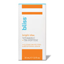 Bliss Bright Idea Vitamin C & Tri-Peptide Collagen-Protecting & Brightening Skin Care | Brightens Skin, Diminishes Dark Spots & Visibly Firms | Clean | Paraben Free | Cruelty-Free | Vegan (Face Serum) Bliss