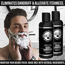 Beard Straightener Grooming Kit for Men, 2 Oz Growth Oil, 2 Oz Sandalwood Balm, Beard Wash, Beard Brush & Comb, Beard Conditioner, Beard Razor and Scissors, & Beard E-Book, Great for Christmas Gift GROW ALPHA BEARD