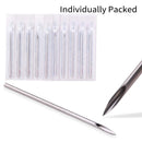 Ear Nose Piercing Needles - TC Mix body piercing needles 12g.14g.16g.18g.20g Individualized Package for Piercing Needle Supplies Piercing Kit (50 MIX) YTATTOO