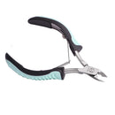 Cuticle Trimmer with Pusher - IVON Professional Cuticle Cutter Remover - Rubber Non-slip Handle IVON