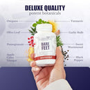 Bare Feet - Toenail Care - Nails Supplement with Vitamin A, Vitamin C, Oregano Powder and More - Nail Repair, Growth and Nail Care – Foot Health, 60 Capsules Infinity Warehouse