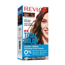Revlon Total Color Permanent Hair Color, Clean and Vegan, 100% Gray Coverage Hair Dye, 535 Medium Golden Mahogany, 3.5 oz REVLON Store